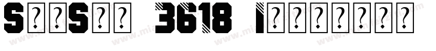SimSun 3618 Identity H字体转换